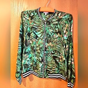 Juicy Couture sheer jacket/top L